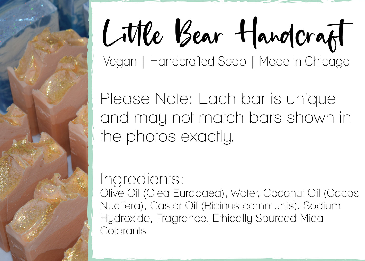 Sparkling Earth Layered Soap