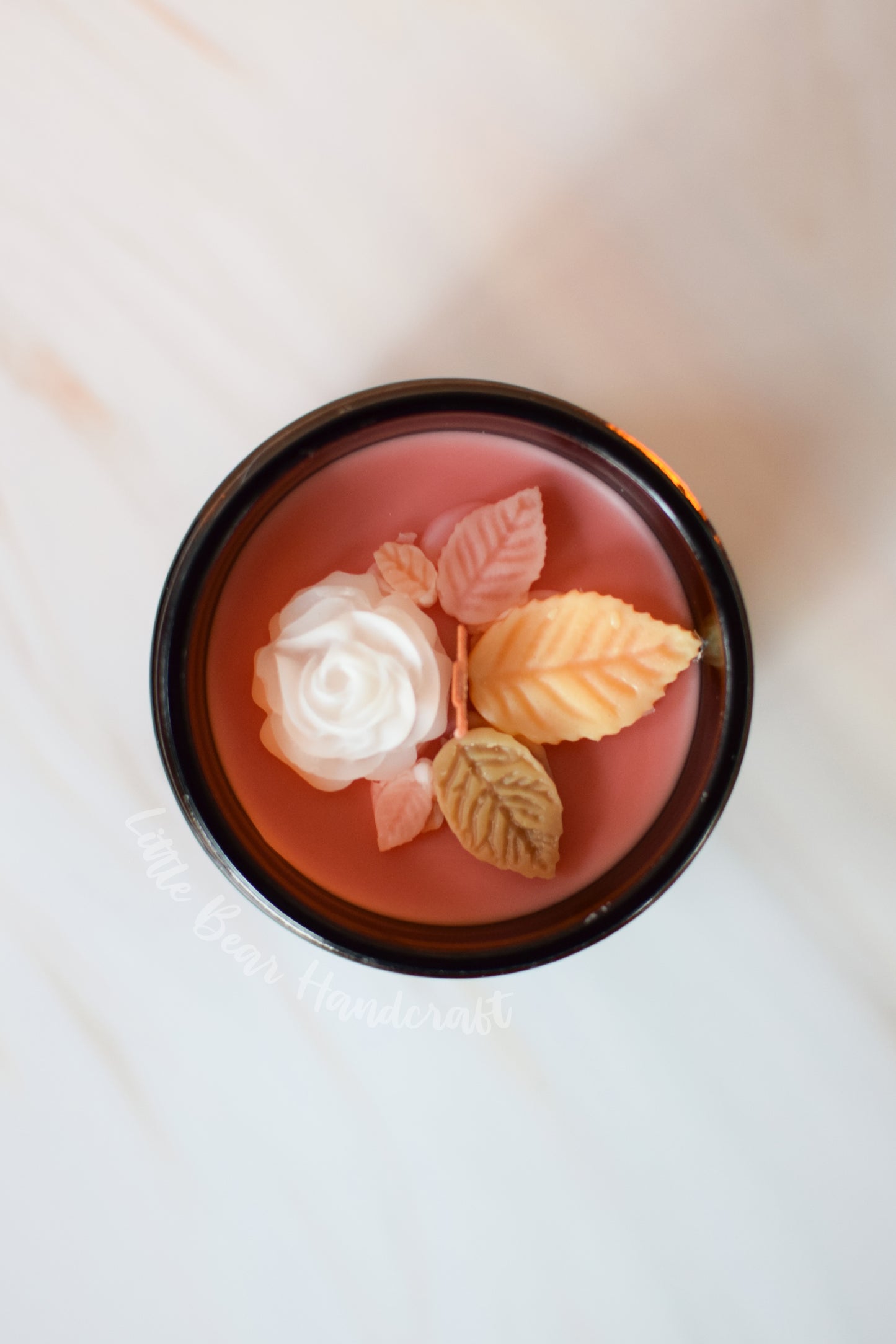 Falling for Fall Decorated Wood Wick Candle