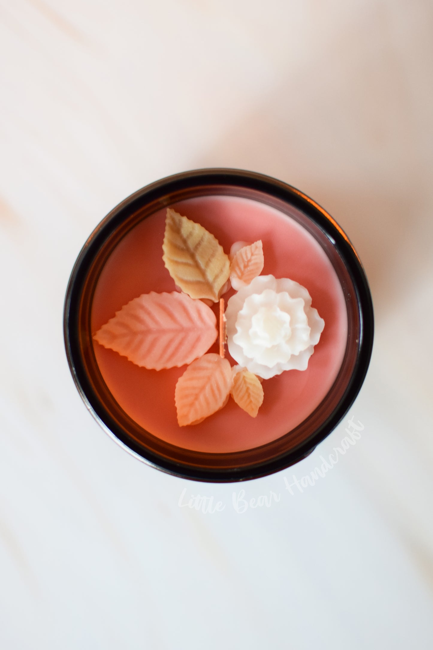 Falling for Fall Decorated Wood Wick Candle