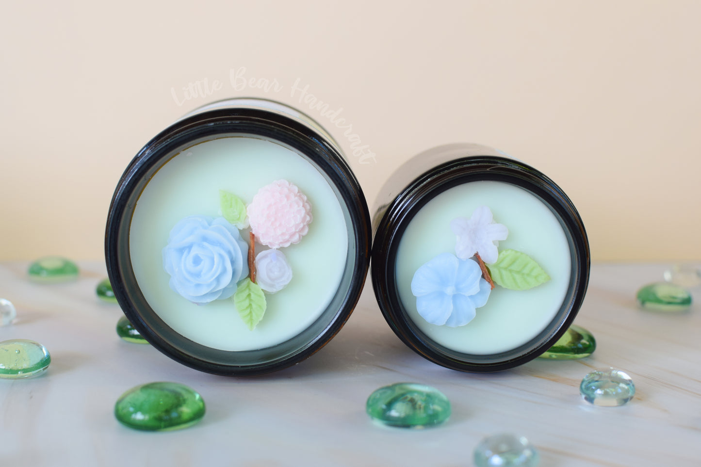 Wishes Under the Willow Decorated Wood Wick Candle