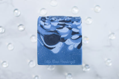 Blue Lakeside Droplets Soap