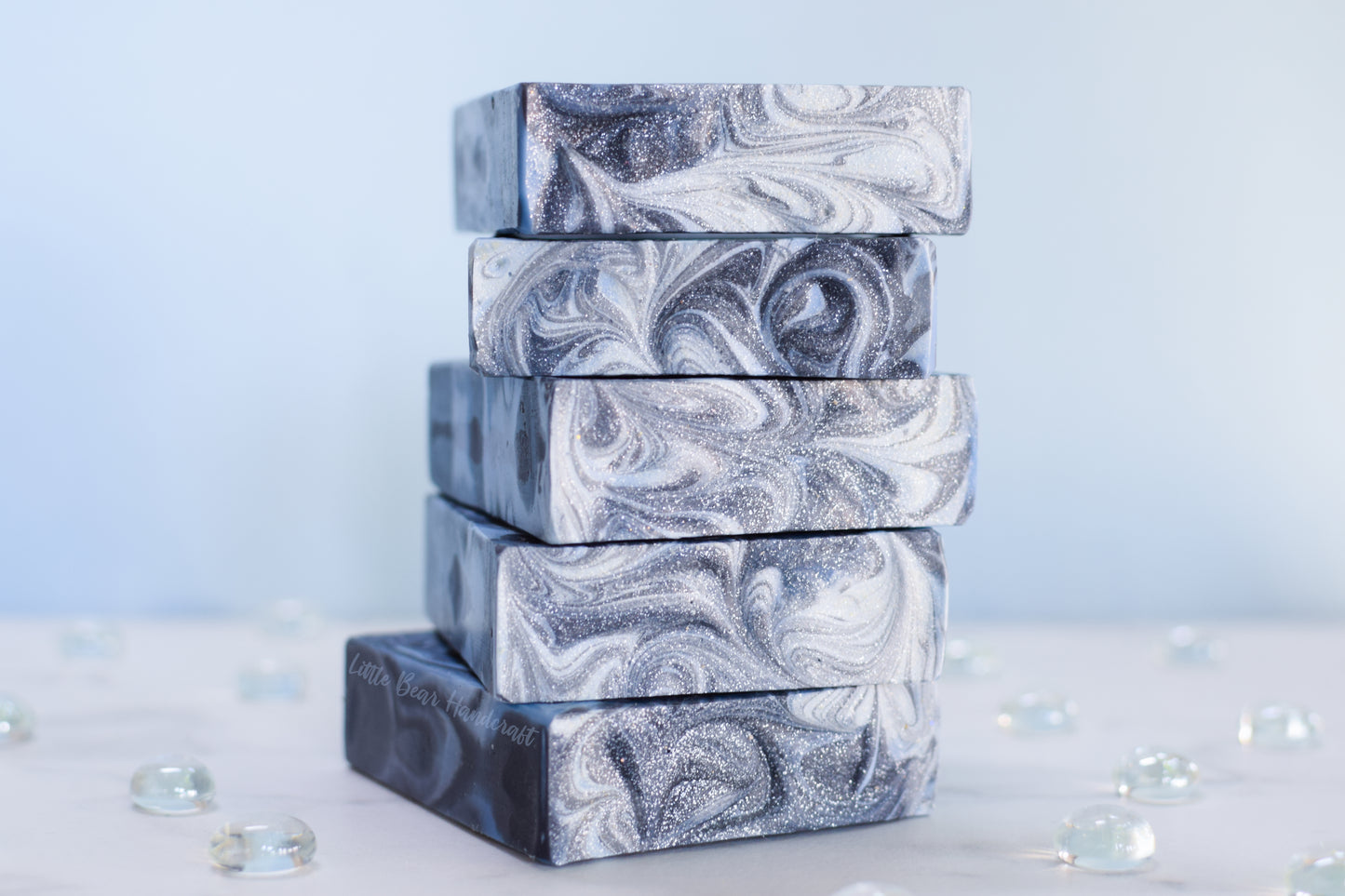 Blueberry Swirls Soap