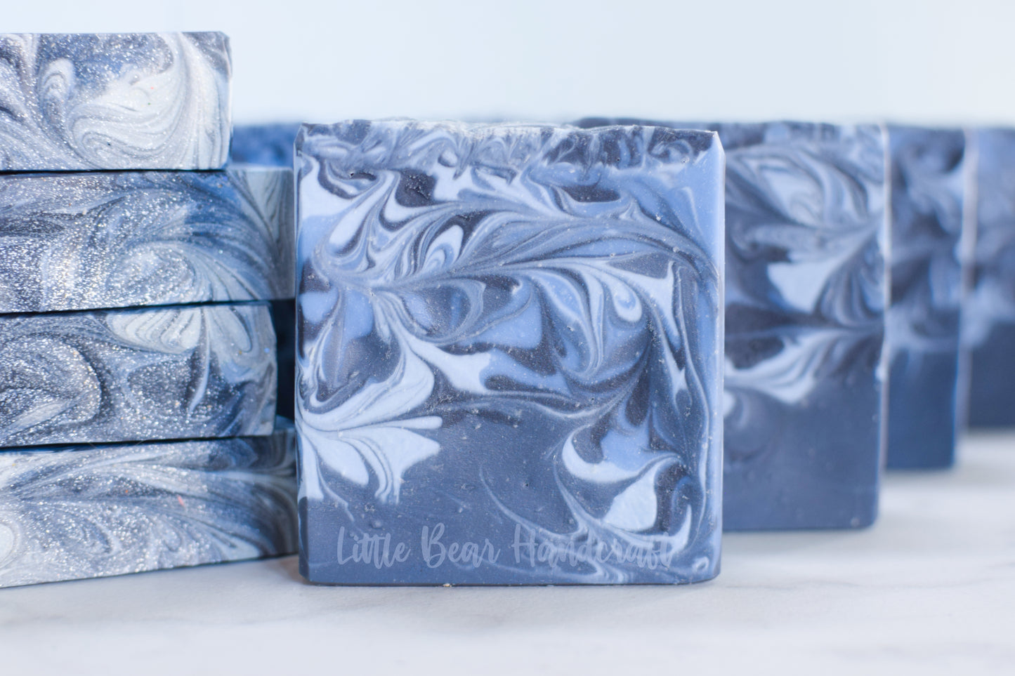 Blueberry Swirls Soap