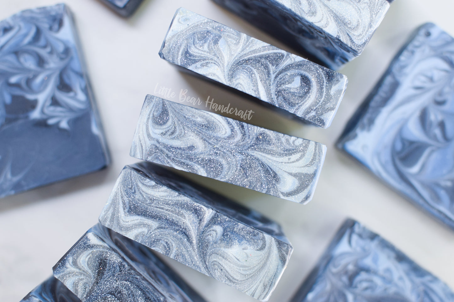 Blueberry Swirls Soap