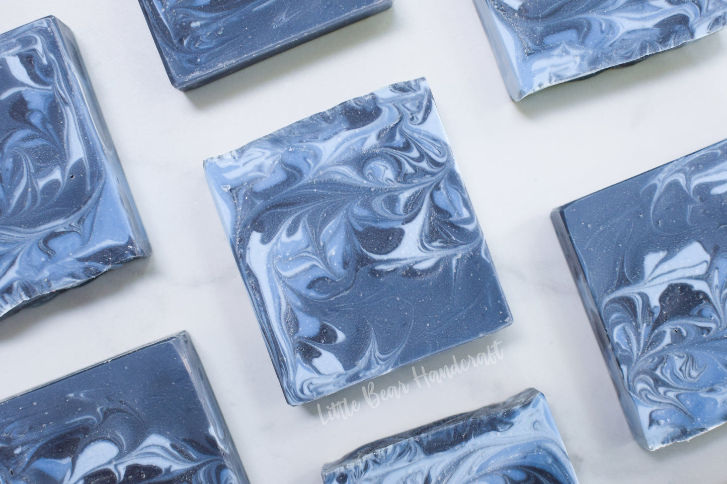 Blueberry Swirls Soap