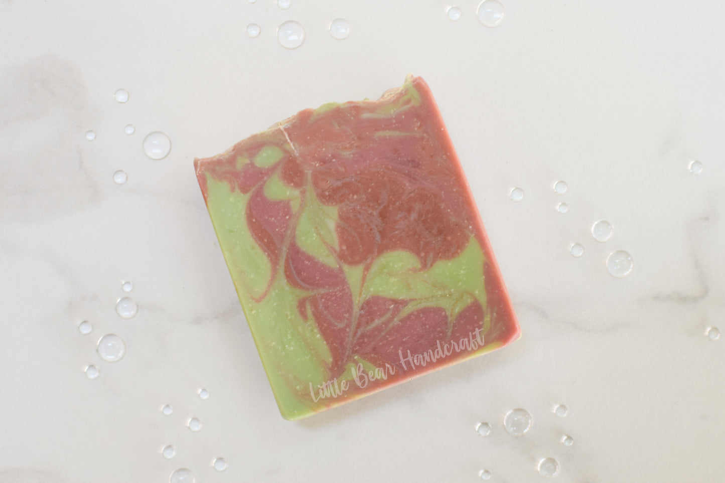 Coriander and Salted Olive Swirled Soap