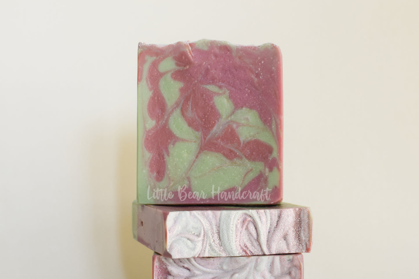 Coriander and Salted Olive Swirled Soap