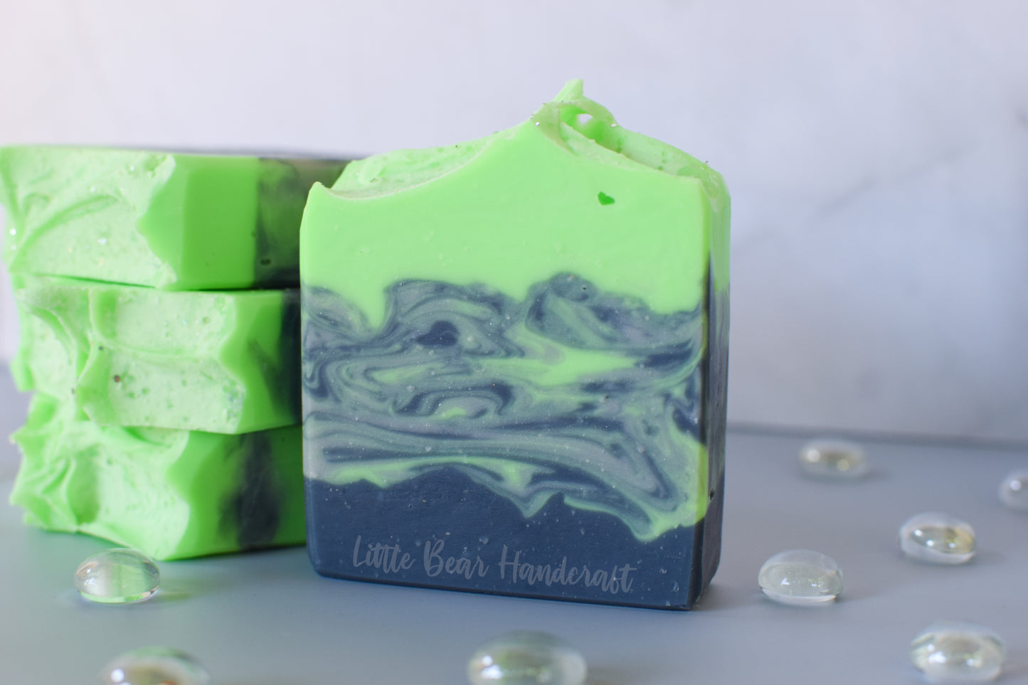 Seahawk Spirit Swirled Soap