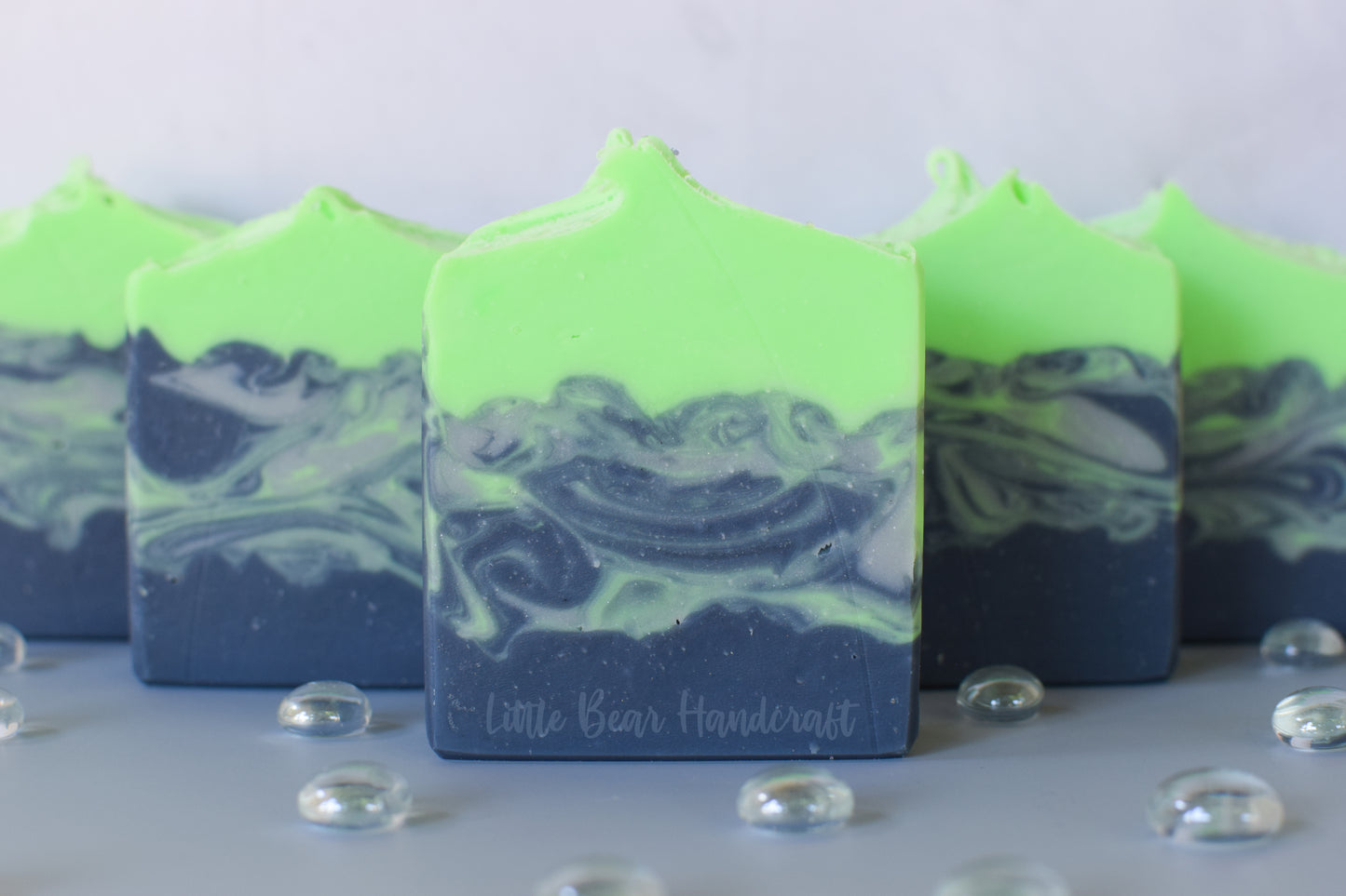 Seahawk Spirit Swirled Soap