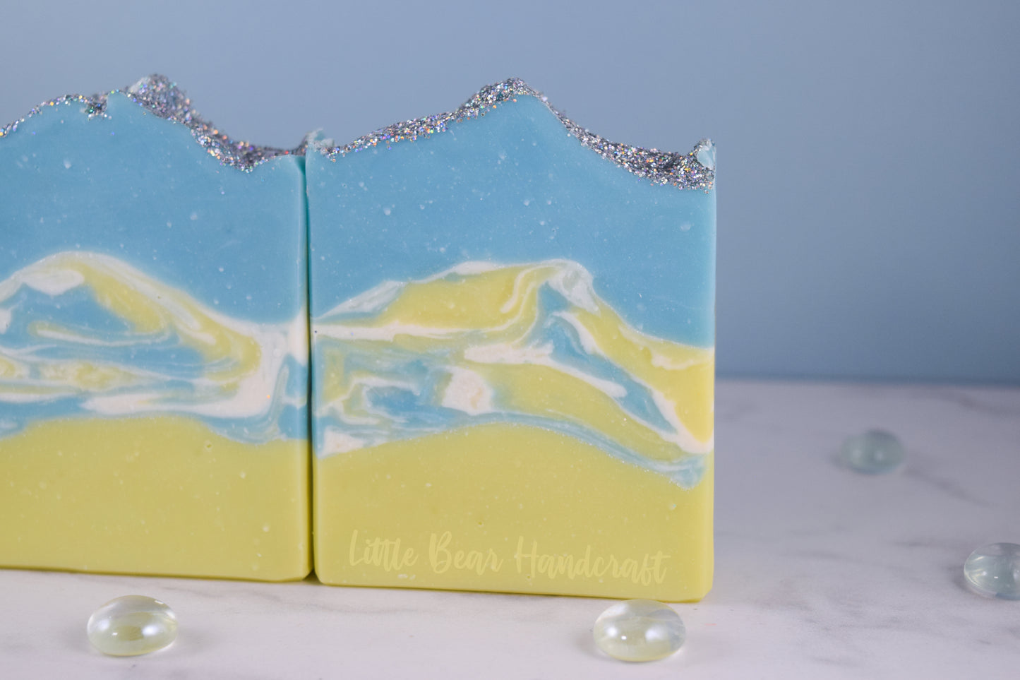 Summer Soda Pop Tropical Swirls Soap