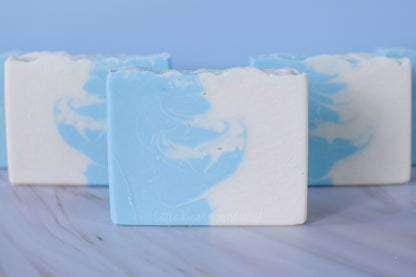 Window Seat Views Swirled Soap