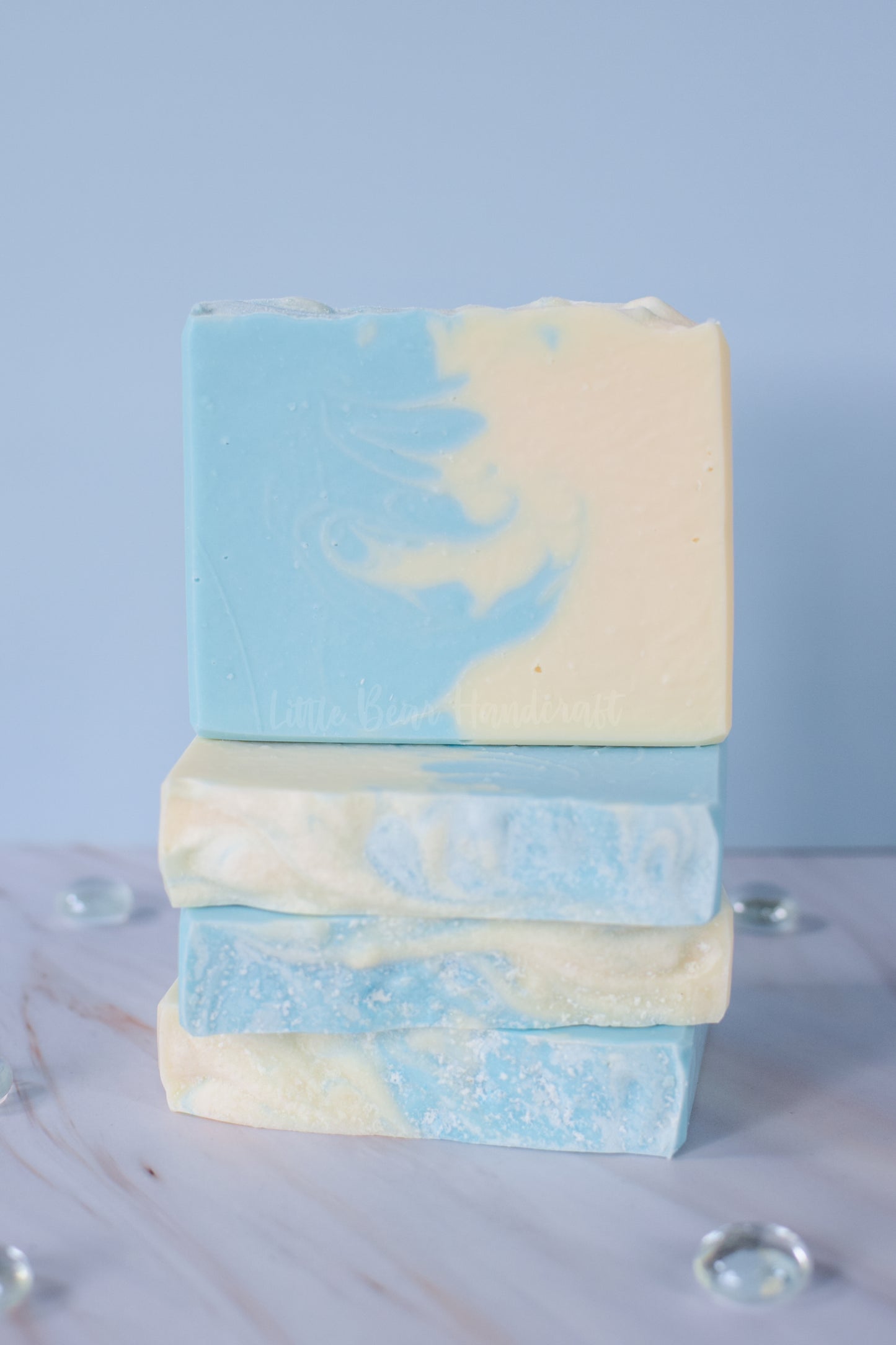 Window Seat Views Swirled Soap