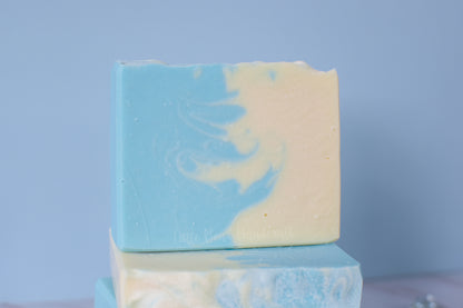 Window Seat Views Swirled Soap