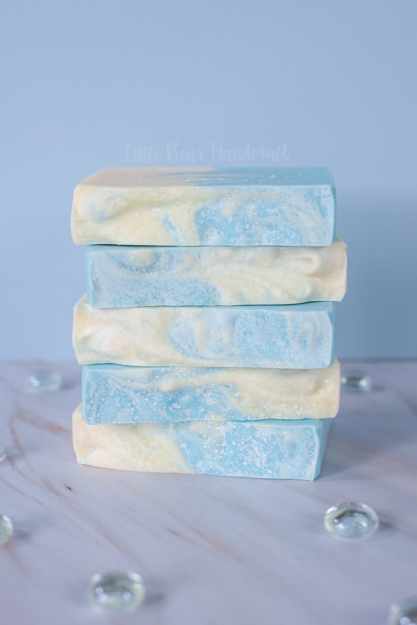 Window Seat Views Swirled Soap