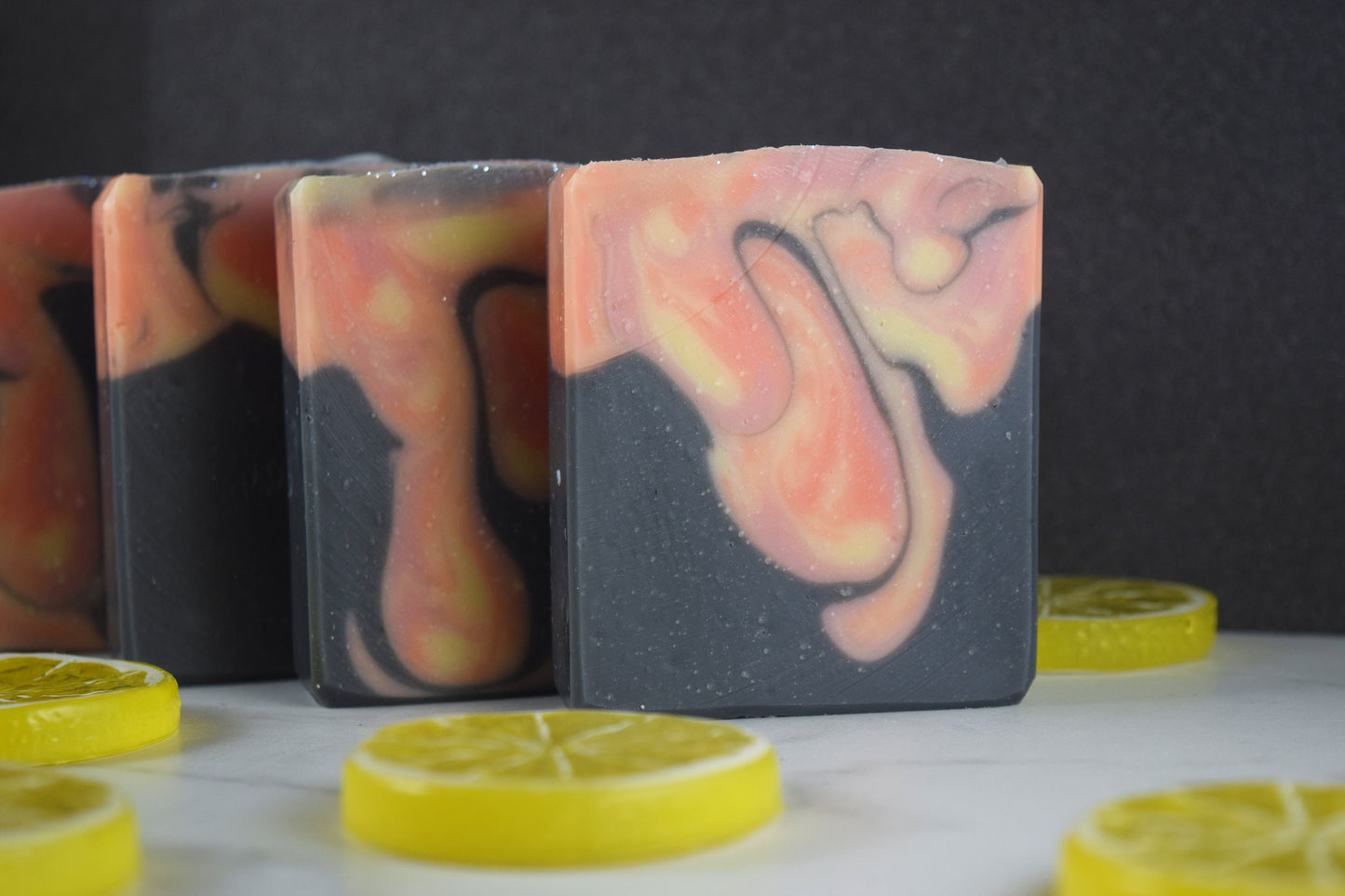 Raspberry Lemonade Lava Lamp 1970s Swirled Soap