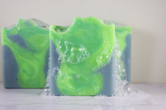 Wicked Witch of the West Lime Swirl Soap