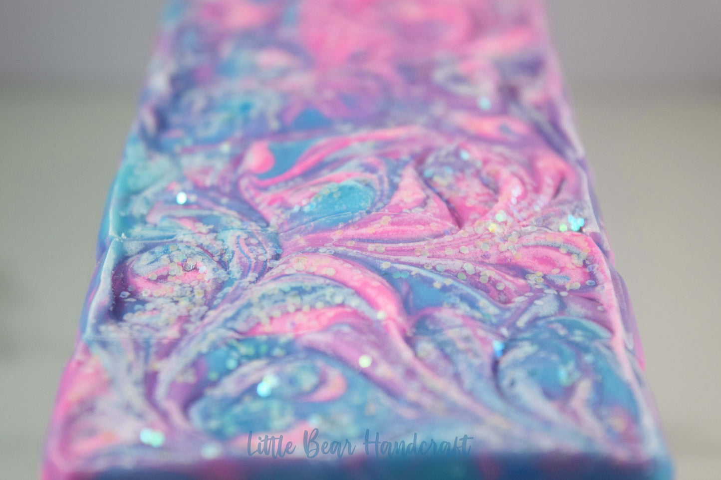 Cotton Candy Sherbert Swirled Pride Soap