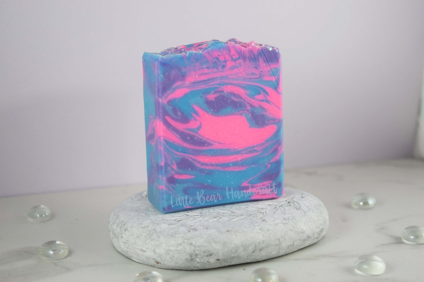 Cotton Candy Sherbert Swirled Pride Soap