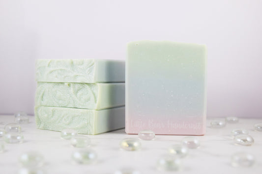 Garden Herbs Rainbow Ombre Soap