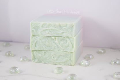 Garden Herbs Rainbow Ombre Soap