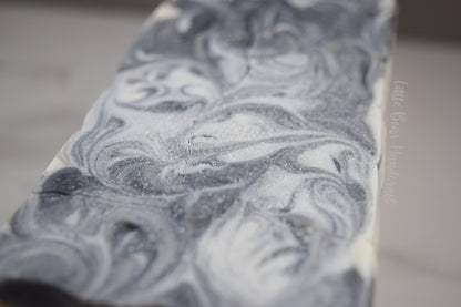 Rorschach Swirl Black and White Soap