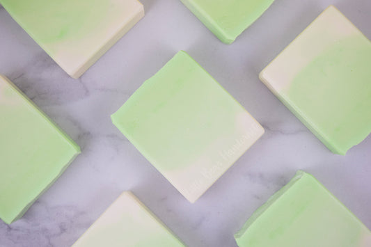 Calming Cucumber Pastel Green Ombre Soap