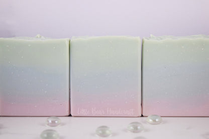 Garden Herbs Rainbow Ombre Soap